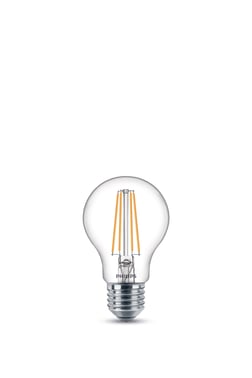 Philips CorePro LED Standard 7W (60W) E27 WW A60 Klar Glas