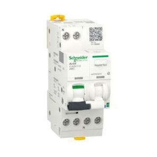 Gnistdetektor/lysbuevagt A9 Active MCB+AFD 1PN C10A iC40 ARC med trådløs kommunikation til EcoStruxu