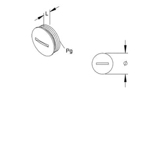 Blindprop messing PG 16