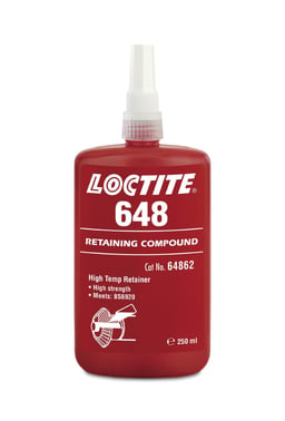 Lejesikring Loctite 648 250 ml