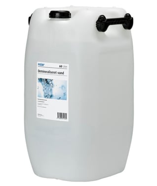 Polar Demineraliseret Vand 60 liter