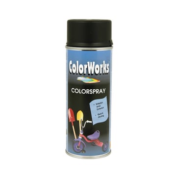 Colorworks Spray hvid højglans Ral 9010 400ml