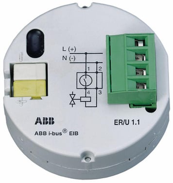 KNX elektronisk relæ 1 kanal ER/U 1.1