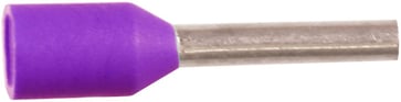 Isoleret terminalrør A0,34-8ETT, 0,34mm2 L8, Rosa