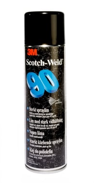 3MTM Hi-Strength spraylim 90, Klar, 500 ml, 12 stk/krt