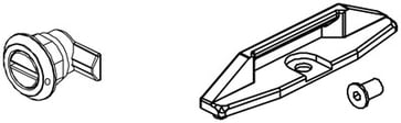 Snapskrue komplet med PLOM 0702-0002S