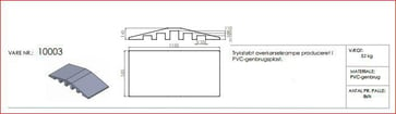 Overkørselsrampe 52 kg