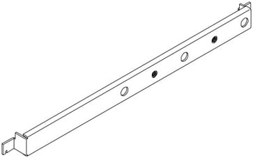 Skinnebærer for CU10X60, 3M højre