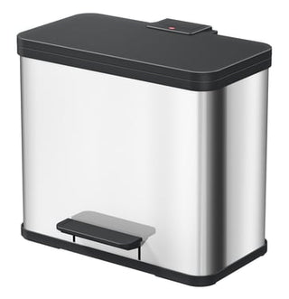 Hailo Pedelspand Oko Trio Plus 3 spande a 9 liter - rustfri stål