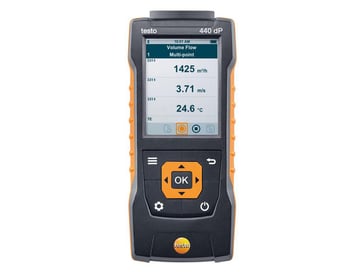 Testo 440 lufthastigheds og IAQ måleinstr inkl DP