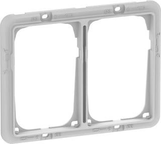 LK FUGA teknisk monteringsramme for SOFT, BASE 63, CHOICE & PURE designrammer 2x1,5 modul