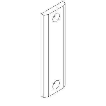 Tabula cu-mellemlæg 5MM 60X10