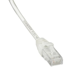 Patchkabel Cat.6 F/UTP 28AWG 2,0m Hvid LSZH kappe med helstøbte tyller i begge ender