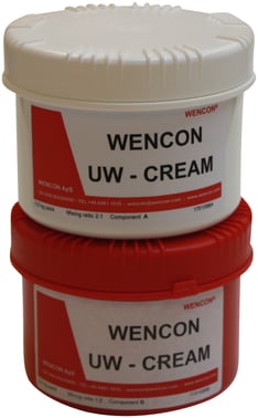 Wencon UW Cream (0,5kg) To-komponent Epoxy til våde overflader høj viskos