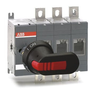 Lastafbryder 400A 3 polet med drejegreb OT400E03P