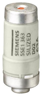 Sikring SILIZED D02 63A 400V