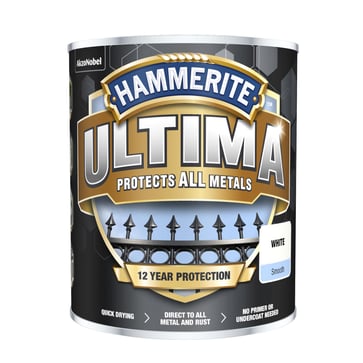 Hammerite Ultima Hvid RAL9016 750ml