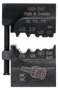 MOBILE-bakker OCC0908 f/ koaxialkontakter