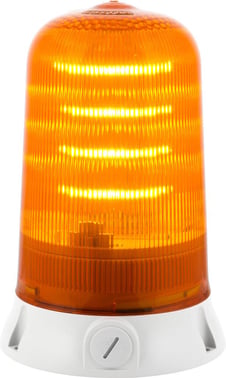 Roterende lampe med LED og multifunktion 240V Orange, 200R,LED,240