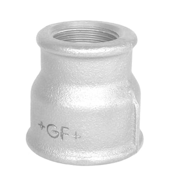 Formmuffe galvaniseret reduktion 3 x 1 1/2