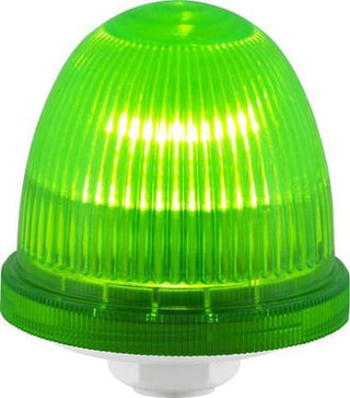 Blinklampe 240V AC Grøn Ovolux, X, 240