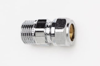 Overgang 12mm 3/8" chrom