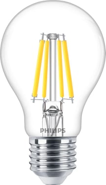 Philips MASTER Value LED Standard Dæmpbar 3,4W (40W) E27 940 A60 Klar Glas