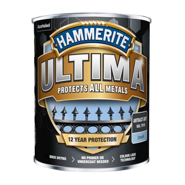 Hammerite Ultima Grå RAL7016 750ml