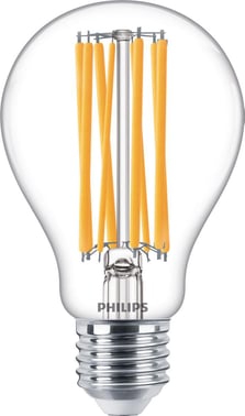 Philips CorePro LED Standard 17W (150W) E27 A67 840 Klar Glas