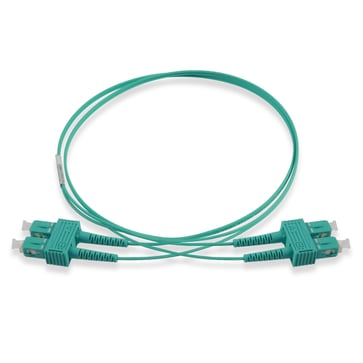 Fiberpatchkabel OM3 SCD/SCD LSZH 2m