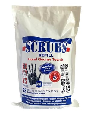 Scrubs Refill 72 wipes