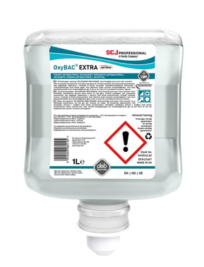 Skumsæbe bakteriedræbende OxyBAC Extra 1 liter