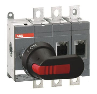 Lastafbryder 200A 3 polet med drejegreb OT200E03P