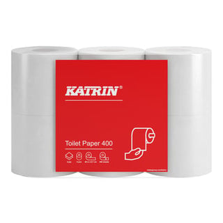 Katrin Toiletruller  400 1 karton=42 ruller