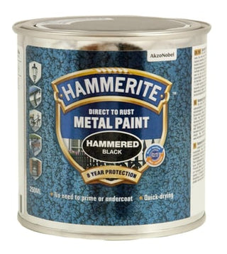 Hammerite Hammer Effekt Sort 250 ml