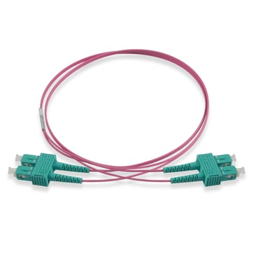 Fiberpatchkabel OM4 SCD/SCD LSZH 3m