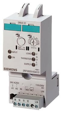 Solid-state relæ 20A,400-600V/24VAC/DC 3RF2920-0GA16