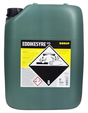 Eddikesyre 32% 20L