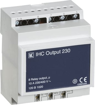 IHC control 230V 8 output modul 10A