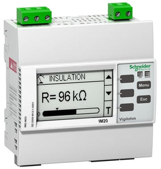 Isolationsmonitor type IM10H, styrspænding: 110/240 volt ac, til brug i sygehusinstallationer