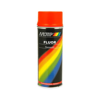 Motip Auto Fluor Selvlysende Maling rød Ral 4020 400ml