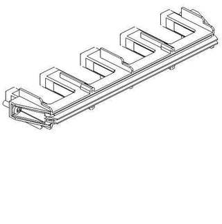 Tabula skinneholder med 1 stålkam