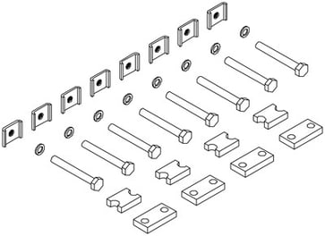 Skinnekryds 1X10X30    0089-0100