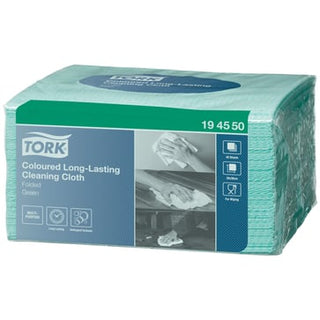 Tork Allround klud Grøn Pk m/40 stk W8