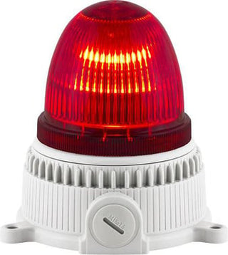 Blinklampe 240V AC Rød Ovolux, PG9X, 240