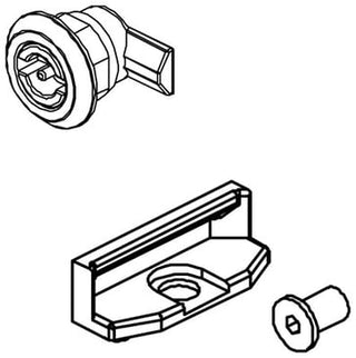 Dobbelt fliget lås 3MM    0703-0001S