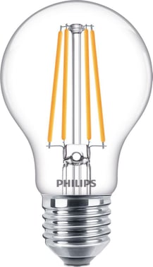 Philips CorePro LED Standard 8,5W (75W) E27 A60 840 Klar Glas