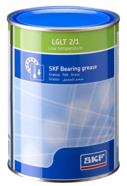 SKF fedt LGLT 2/1,0 kg. Lav temp.