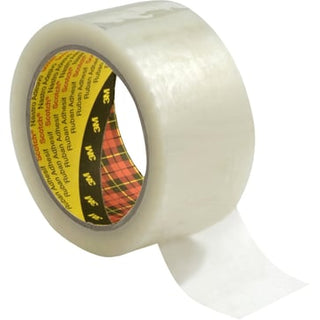 Scotch® Emballagetape 371, Transparent, 50 mm x 990 m, 6 rl/krt