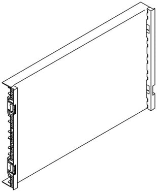 Afdækning plade 2X3 komplet